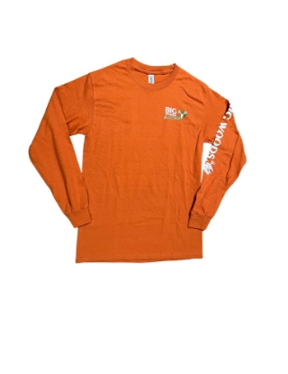 Picture of BWB Long Sleeve Burnt Orange Quote T-Shirt